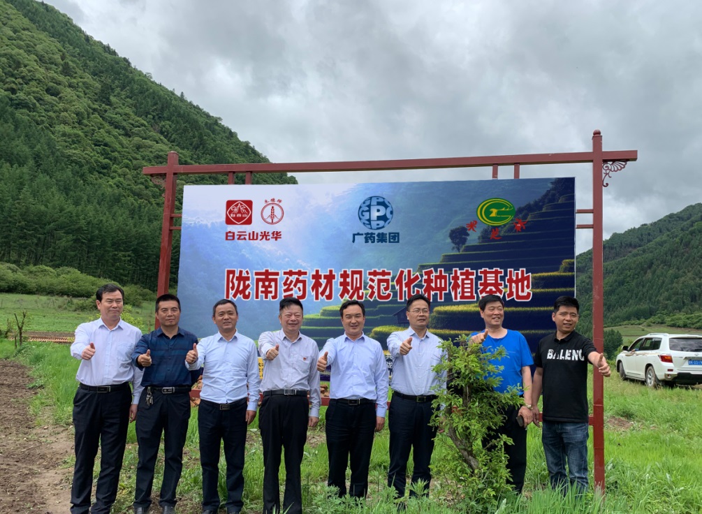 药材好，，药才好 ——白云山小柴胡颗粒北柴胡规范化莳植基地正式揭牌！！！